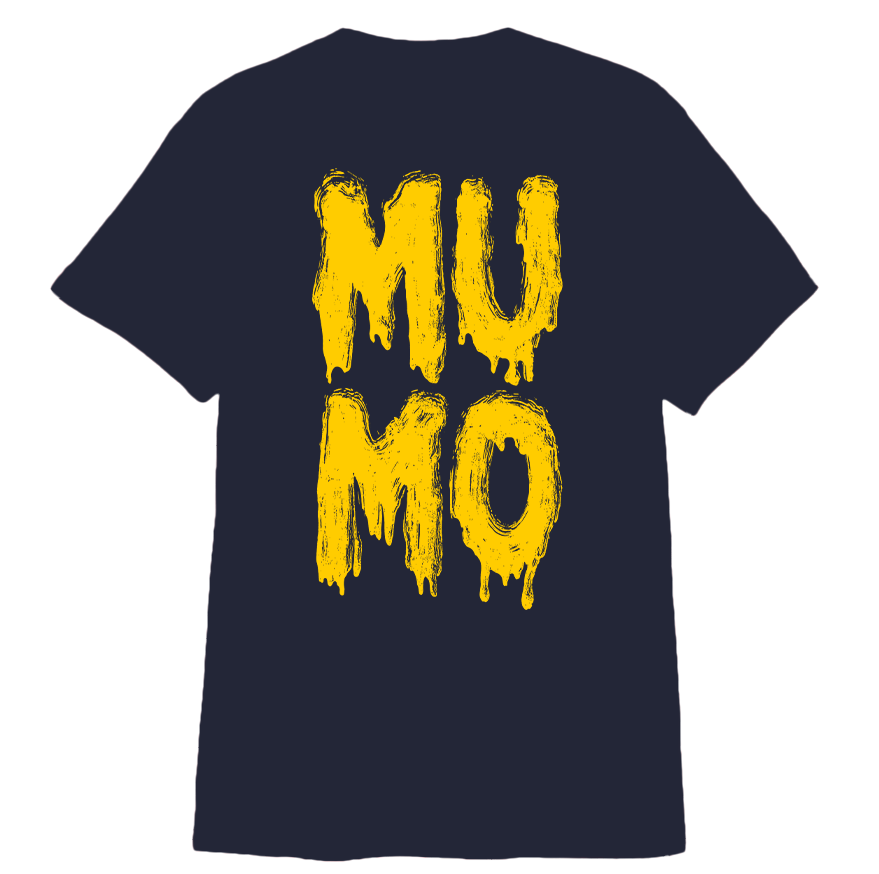 Adult Kids Unisex 100% Cotton T Shirt MUMO Dripping Logo tee top