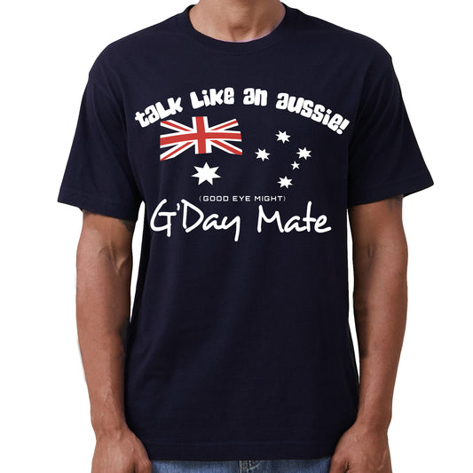 100 cotton australian day flag t shirt aussie gday mate navy souvenir tee top